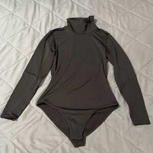 Amazon Black Mockneck Bodysuit